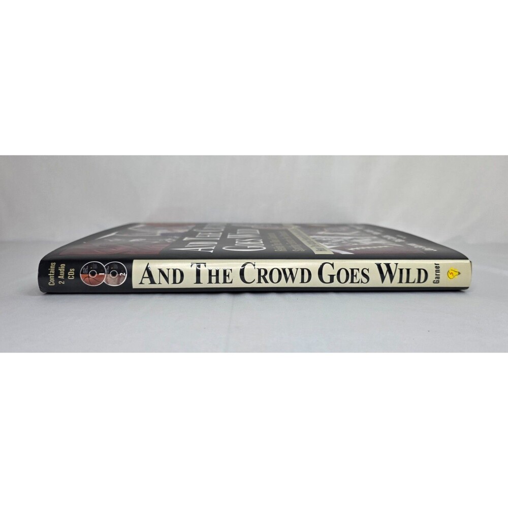 And the Crowd Goes Wild | Hardcover Book with 2 Audio CDs | 1999 Sports History - Picture 4 of 16